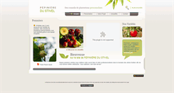 Desktop Screenshot of pepiniere-du-stivel.com
